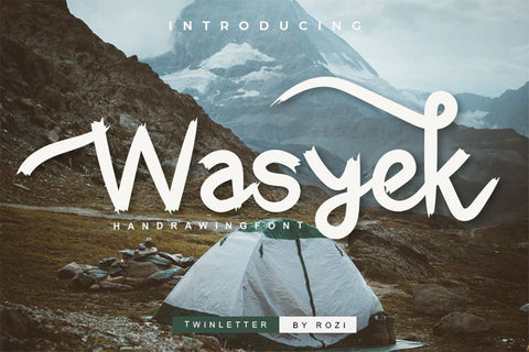 Wasyek Font twinletter 