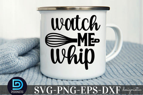 watch me whip, Kitchen Monogram SVG SVG DESIGNISTIC 