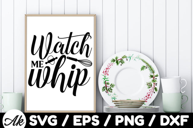 Watch me whip svg SVG akazaddesign 