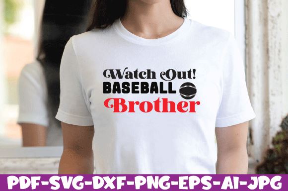 watch out! baseball brother SVG farhad farhad 