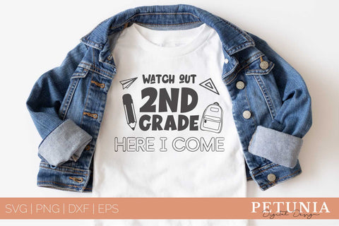 WATCH OUT GRADE SVG | BACK TO SCHOOL SVG BUNDLE 8 DESIGNS SVG Petunia Digital Design 