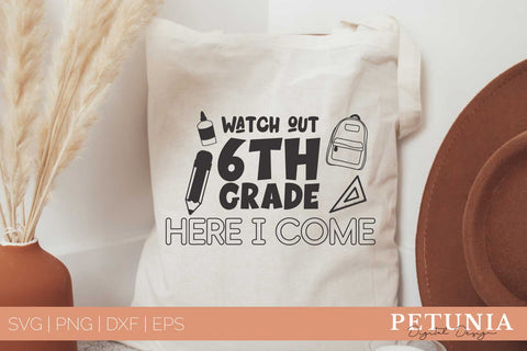 WATCH OUT GRADE SVG | BACK TO SCHOOL SVG BUNDLE 8 DESIGNS SVG Petunia Digital Design 