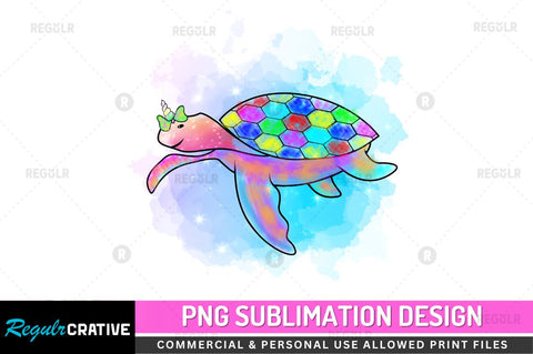 Water color turtles Sublimation PNG Sublimation Regulrcrative 