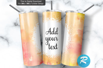 Water colour milkway 20 oz / 30 oz Tumbler PNG Sublimation Regulrcrative 