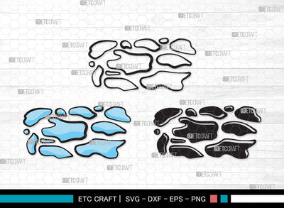Water Droplets SVG | Droplets Svg | Drop Svg | Raindrop Svg | Water Droplets Clipart SVG ETC Craft 