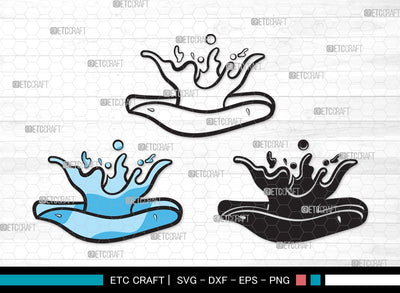 Water Droplets SVG | Droplets Svg | Drop Svg | Raindrop Svg | Water Droplets Clipart SVG ETC Craft 