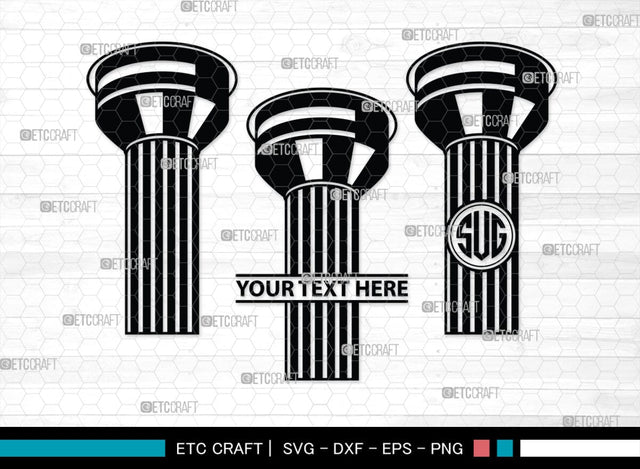 Water Tower Monogram, Water Tower Silhouette, Water Tower SVG, Gilbert Water Tower Svg, Farm Svg, Gruene Tower Svg, Water Svg, SB00447 SVG ETC Craft 