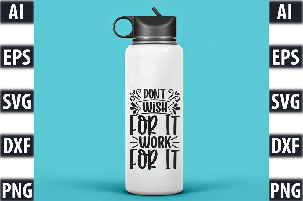 Water Tracker Svg Bundle - So Fontsy