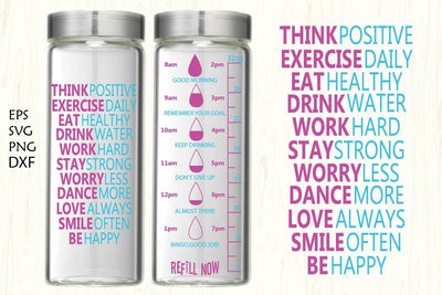 water tracker svg, motivational water tracker,motivational SVG Paper Switch 