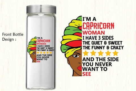 Water tracker,12 Zodiac signs Water tracker svg, black woman SVG Paper Switch 