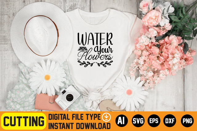 Water Your Flowers SVG CraftlabSvg29 