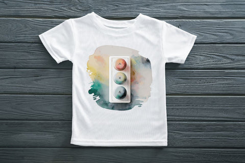 Watercolor Audio Control Buttons Clipart Bundle Sublimation Regulrcrative 