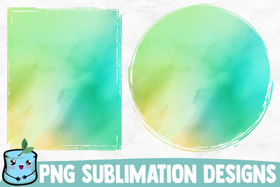 Watercolor Backgrounds 1 Sublimation MintyMarshmallows 