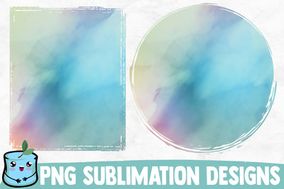 Watercolor Backgrounds 13 Sublimation MintyMarshmallows 