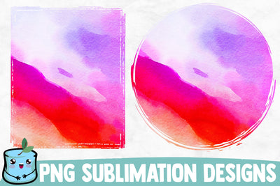 Watercolor Backgrounds 8 Sublimation MintyMarshmallows 