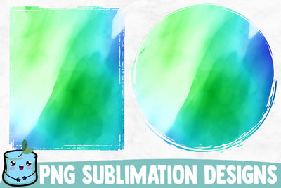 Watercolor Backgrounds 9 Sublimation MintyMarshmallows 