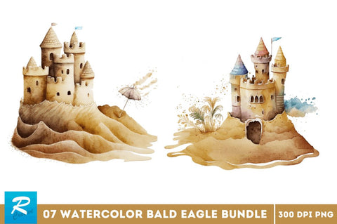 Watercolor Bald Eagle Clipart Sublimation Regulrcrative 