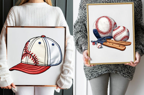 Watercolor Baseball Clipart Sublimation Regulrcrative 