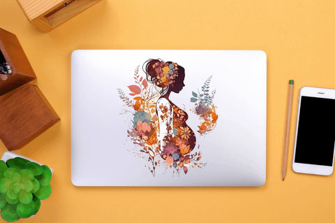 Watercolor Beautiful Pregnant Mother Clipart Bundle Sublimation Regulrcrative 