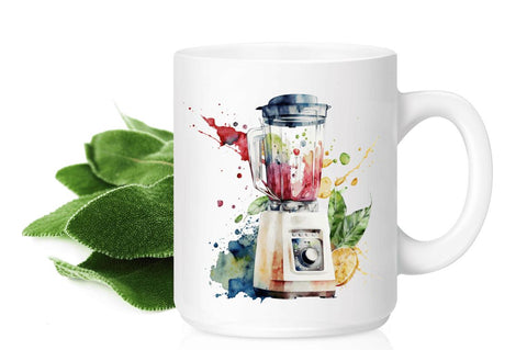 Watercolor Blender Clipart Bundle Sublimation Regulrcrative 