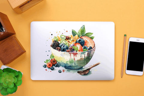 Watercolor Bowl Healthy Clipart Bundle Sublimation Regulrcrative 