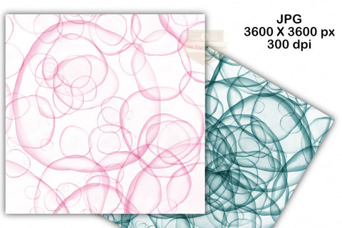 Watercolor Bubble Ink Digital Papers Backgrounds Digital Pattern SineDigitalDesign 