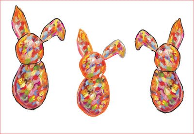 Watercolor Bunny png, bunny sublimation graphics, bunny clipart, png, watercolor bunny sublimation Sublimation sublimationhappy 