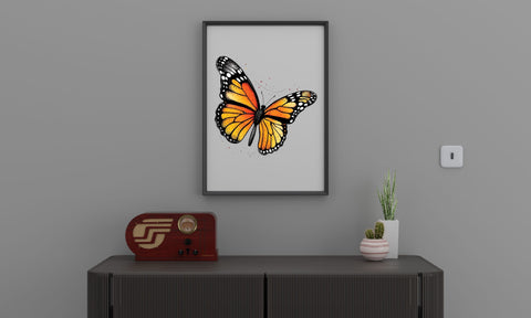 Watercolor Butterfly Clipart Sublimation Sublimation PatternFeed8 