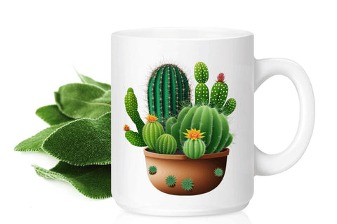 Watercolor Cactus Clipart Bundle Sublimation Regulrcrative 