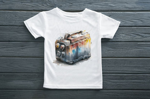 Watercolor Car Battery Clipart Bundle Sublimation Regulrcrative 