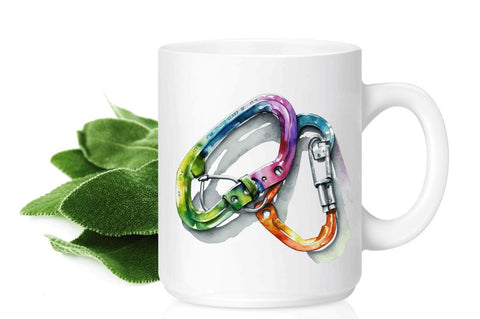 Watercolor Carabiner Clipart Bundle Sublimation Regulrcrative 