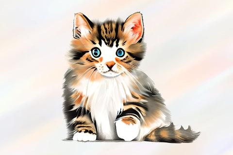 Watercolor Cat Lover Clipart Bundle Sublimation Regulrcrative 