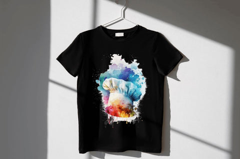 Watercolor Chef Hat Clipart Bundle Sublimation Regulrcrative 