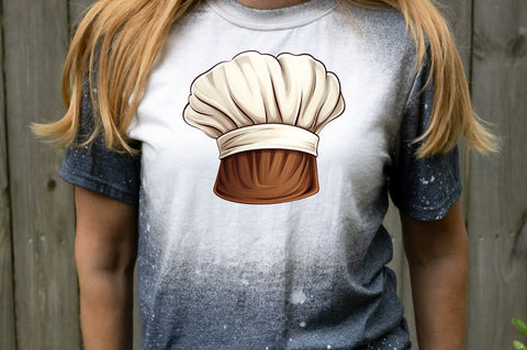 Watercolor Chef Hat Clipart Bundle Sublimation Regulrcrative 