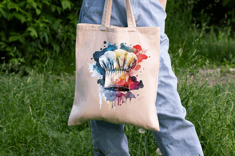 Watercolor Chef Hat Clipart Bundle Sublimation Regulrcrative 