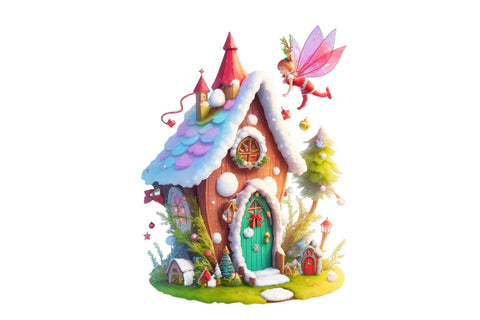 Watercolor Christmas Clipart Bundle Sublimation Rupkotha 