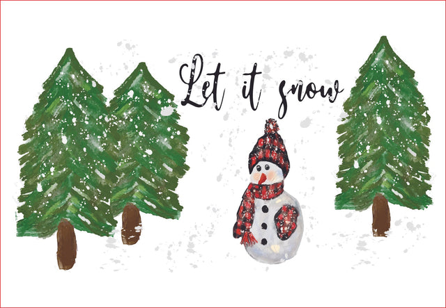 Watercolor Christmas trees png, sublimation graphics, Snowmen Sublimation sublimationhappy 