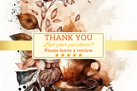 Watercolor coffee Floral Background, cup of coffee and flowers, still life with coffee and flowers Digital Pattern FloridPrintables 