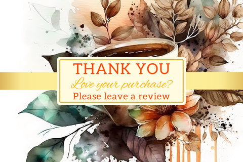 Watercolor coffee Floral Background, cup of coffee with flowers, cup of coffee and beans Digital Pattern FloridPrintables 