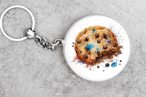 Watercolor Cookie Clipart Bundle Sublimation Regulrcrative 