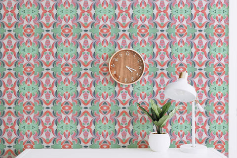 Watercolor Digital Papers Digital Pattern Ethnic Touch 