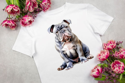 Watercolor Dog Breed Clipart Bundle Sublimation Regulrcrative 