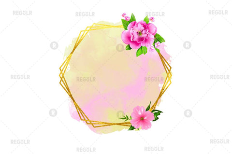 Watercolor Floral Sublimation Background Bundle Sublimation Regulrcrative 