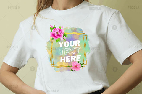 Watercolor Floral Sublimation Background Bundle Sublimation Regulrcrative 