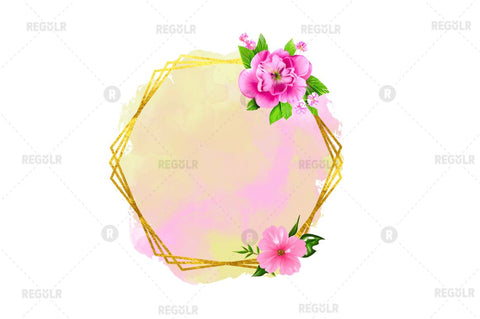 Watercolor Floral Sublimation Background Bundle Sublimation Regulrcrative 