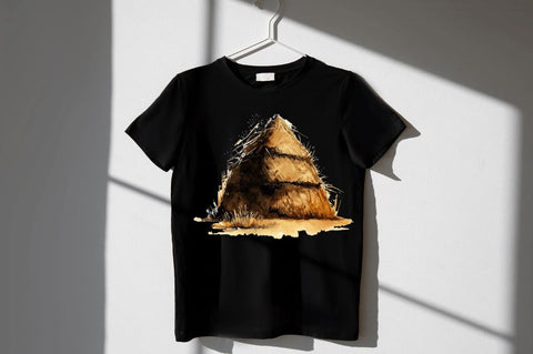 Watercolor Haystack Clipart Bundle Sublimation Regulrcrative 