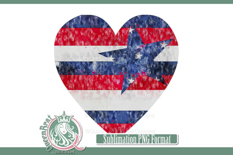 Watercolor Heart Sublimation Sublimation QueenBrat Digital Designs 