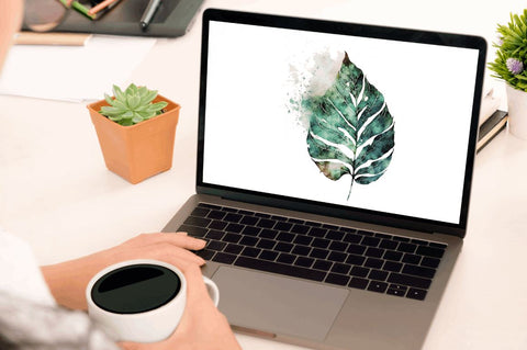 Watercolor Leave Clipart Bundle Sublimation Regulrcrative 