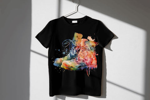 Watercolor Military Boots Clipart Bundle Sublimation Regulrcrative 