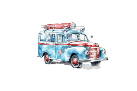 Watercolor Nurse Supplies Clipart Bundle Sublimation Regulrcrative 